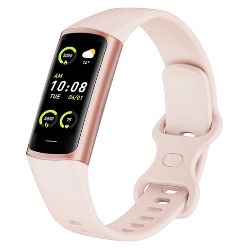 C68L IP67 Waterproof Smart Bracelet Sport Fitness Tracker(Pink) PhonoClean