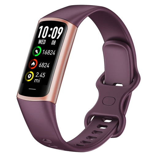 C68L IP67 Waterproof Smart Bracelet Sport Fitness Tracker(Wine Red) PhonoClean