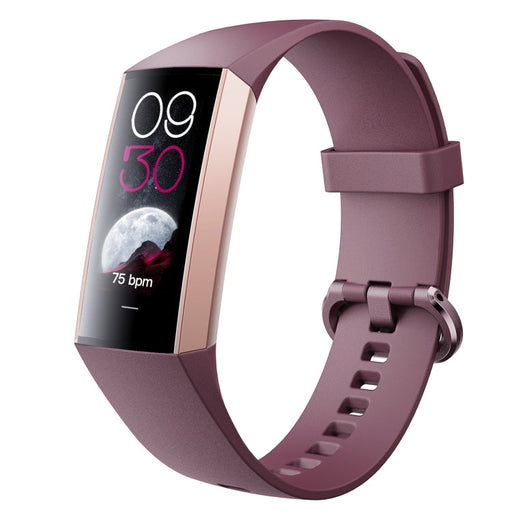 C80 IP67 Waterproof Smart Bracelet Sport Fitness Tracker(Wine Red) PhonoClean