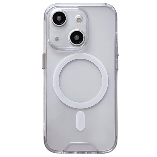 For iPhone 13 Space MagSafe Acrylic Hybrid TPU Phone Case(Transparent) - BaskiFit