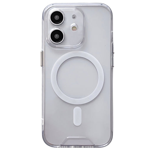 For iPhone 12 Space MagSafe Acrylic Hybrid TPU Phone Case(Transparent) - BaskiFit