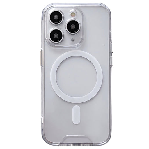 For iPhone 11 Pro Space MagSafe Acrylic Hybrid TPU Phone Case(Transparent) - BaskiFit