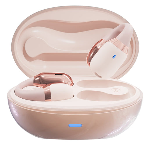 F16 TWS Air Conduction Wireless Sports Music Bluetooth Earphone(Pink)