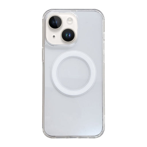 For iPhone 13 Clear Acrylic TPU MagSafe Phone Case(Transparent) - BaskiFit