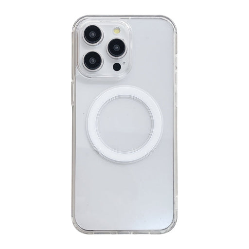 For iPhone 12 Pro Clear Acrylic TPU MagSafe Phone Case(Transparent) - BaskiFit