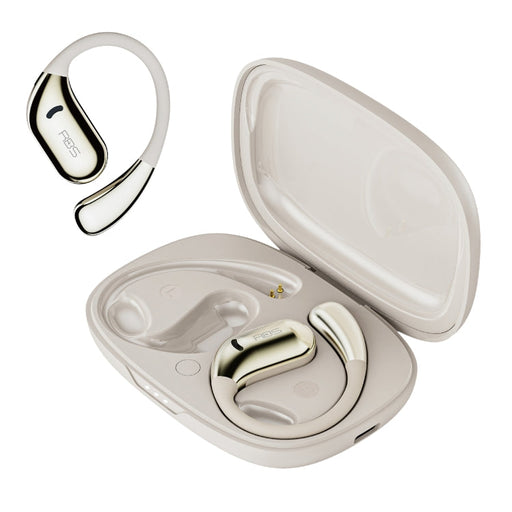 RBS S18 OWS Ultra Open Wireless Bluetooth Earphones(Creamy White)