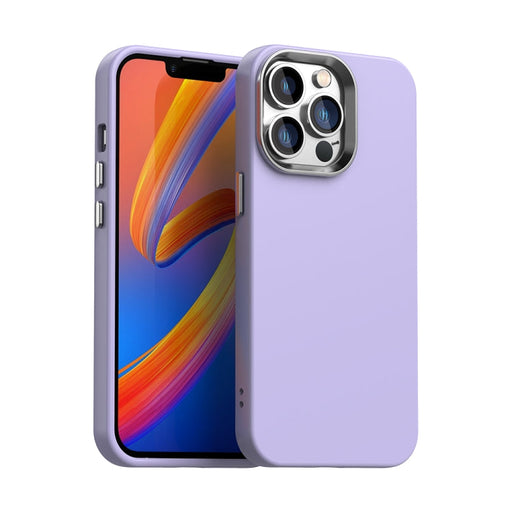 For iPhone 12 Pro Colorful Series Shockproof Phone Case(Purple) - BaskiFit