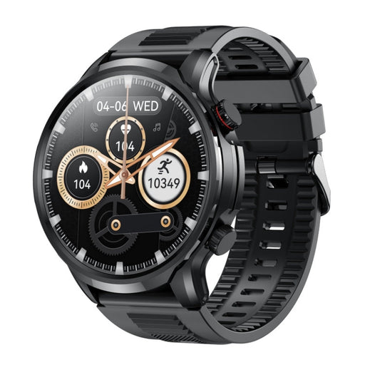 EX100 1.95 inch Color Screen Smart Watch, Support Bluetooth Call / Health Monitoring(Black) PhonoClean