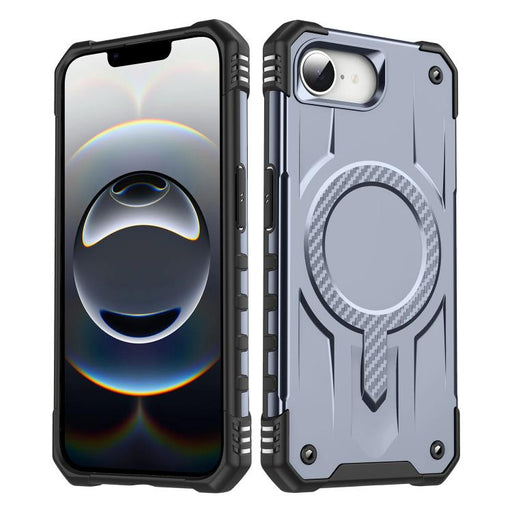 For iPhone 16e Straship MagSafe TPU Hybrid PC Phone Case(Gray) PhonoClean