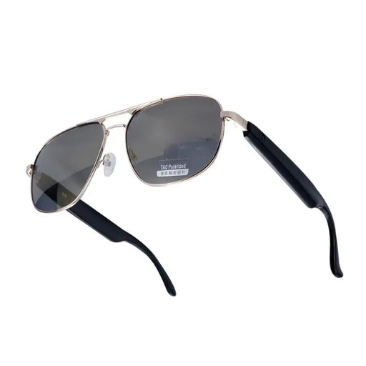 GS02 Smart Glasses, Support Voice Assistant / Bluetooth Call / Remote Control Photography(Silver)