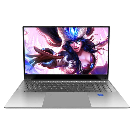 H15 15.6 inch Ultrathin Laptop, 16GB+512GB, Windows 11 Intel Celeron N5095 Quad Core, EU Plug (Silver) PhonoClean