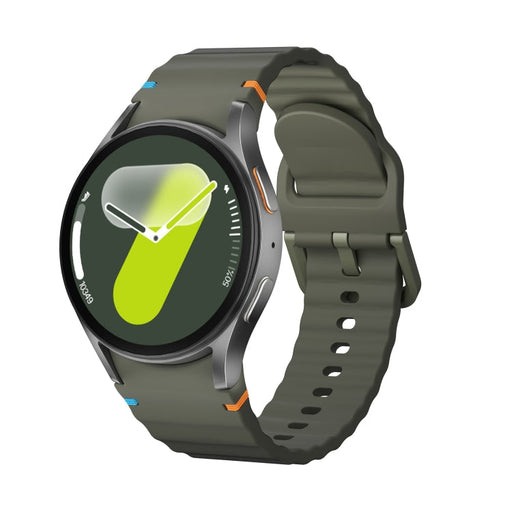 HD Watch7 mini 1.3 inch AMOLED Screen Smart Watch Supports Heart Rate Monitoring/Blood Oxygen Monitoring(Green) PhonoClean