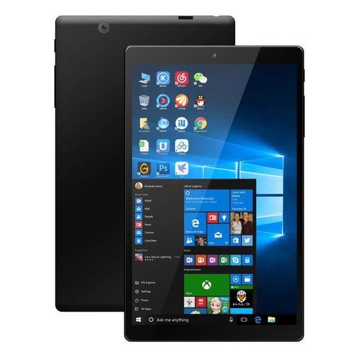 HSD8001 Tablet PC, 8 inch 2.5D Screen, 4GB+64GB, Windows 10, Intel Atom Z8300 Quad Core, Support TF Card & HDMI & Bluetooth & WiFi, US Plug(Black) PhonoClean