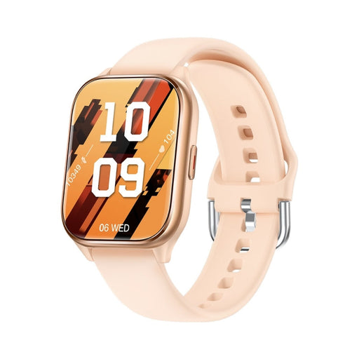 KT73S 1.85 inch Square Screen BT Call Smart Watch, Heart Rate / Blood Pressure / Blood Oxygen / Female Health / Sleep Monitoring(Gold) PhonoClean