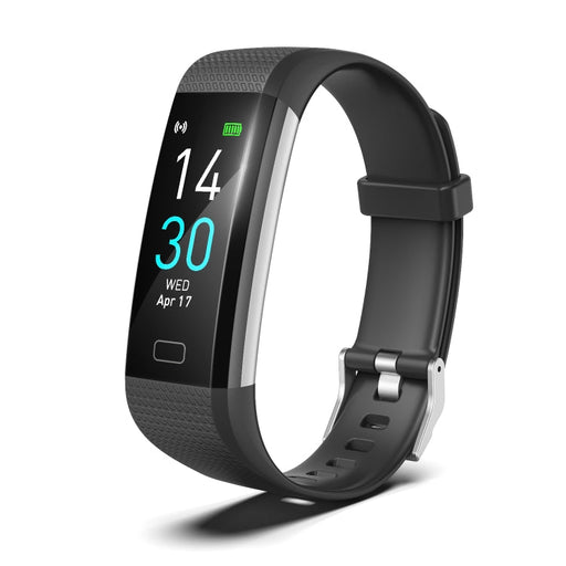 S5-4 Smart Bracelet IP68 Waterproof Heart Rate Sport Fitness Tracker Smart Watch(Black) PhonoClean
