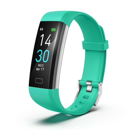 S5-4 Smart Bracelet IP68 Waterproof Heart Rate Sport Fitness Tracker Smart Watch(Green) PhonoClean