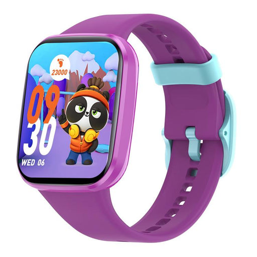 Wish 6 1.69 inch TFT Color Screen IP68 Waterproof Children Companion Smart Watch(Purple) PhonoClean