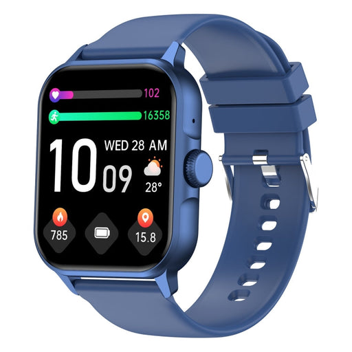 ZW36A 1.83 inch BT Call Smart Watch, Blood oxygen / Blood Pressure / Heart Rate(Blue) PhonoClean