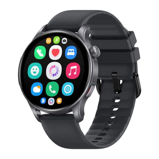 Zeblaze Btalk 3 GPS 1.43 inch HD AMOLED Screen Health Fitness Smart Watch, Support Bluetooth Call(Space Gray)