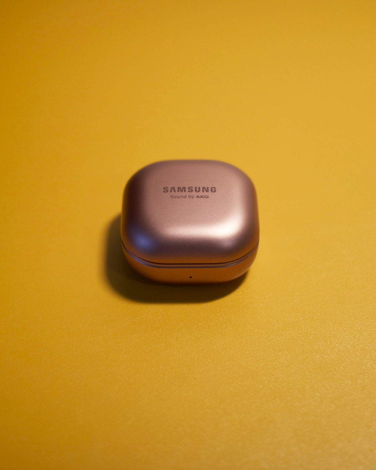 brown and white plastic case