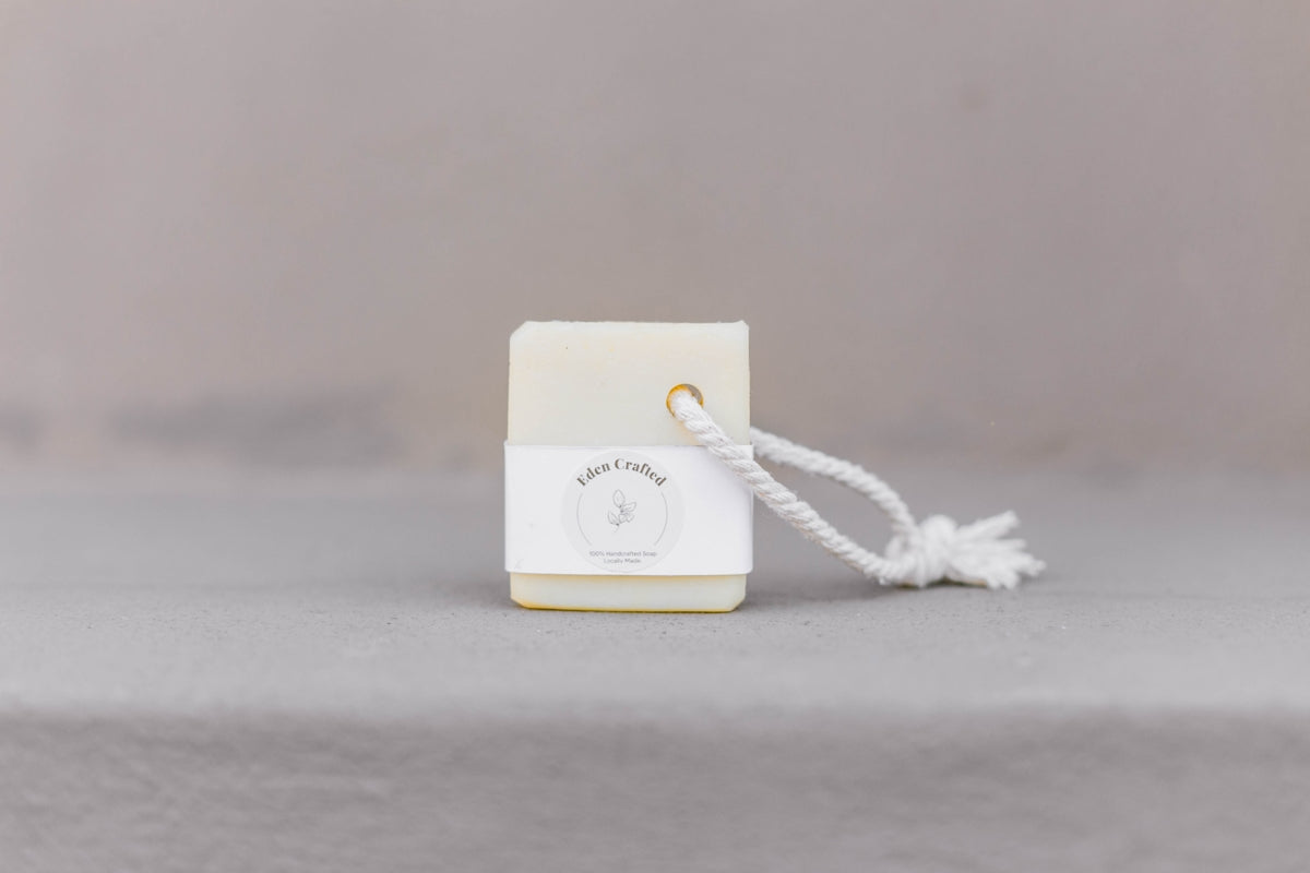 a bar of soap sitting on top of a table