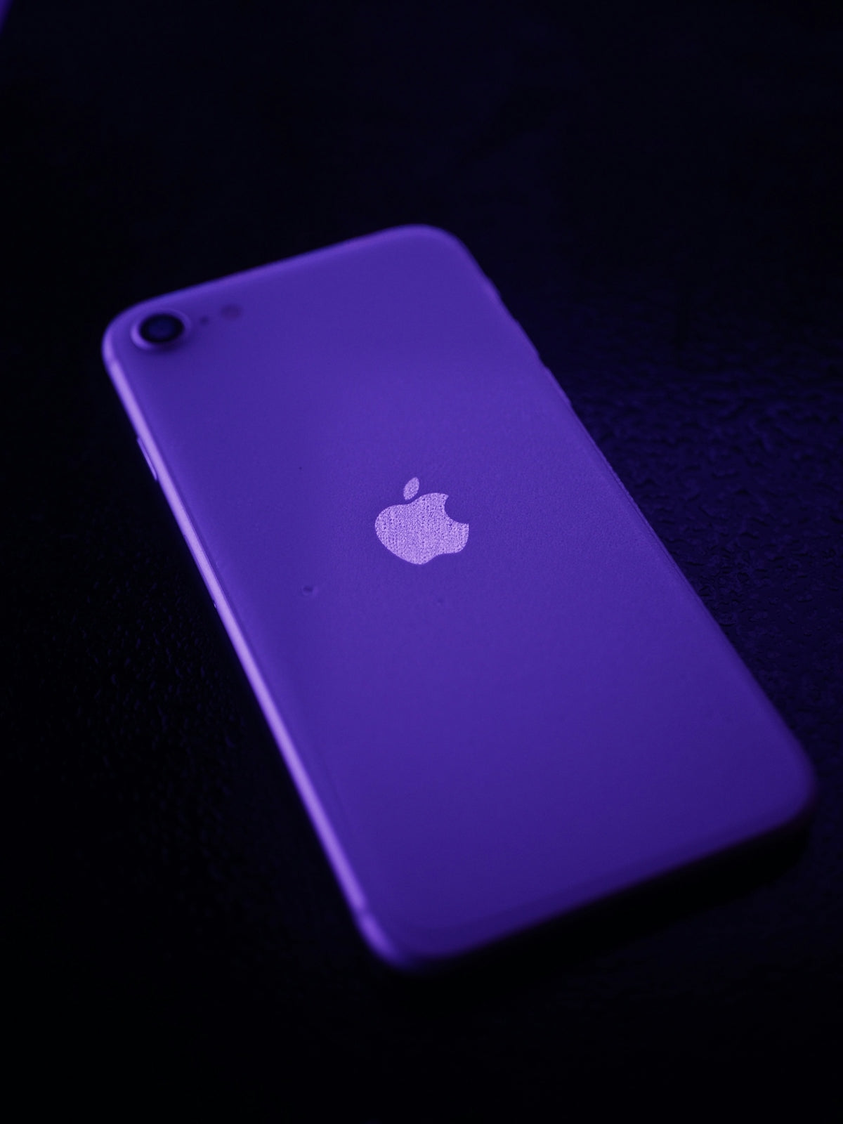 a cell phone with a cracked screen