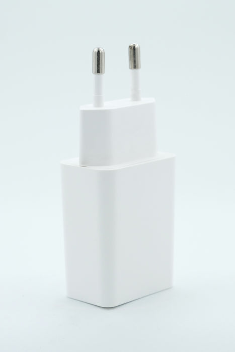 a close up of an apple charger with two plugs
