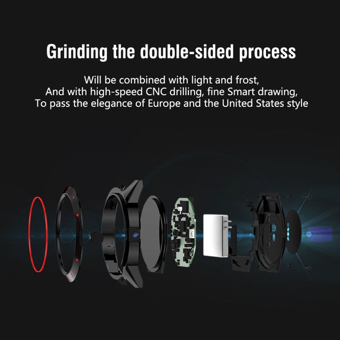 N6 Smart Watch 1.3 inch TFT Screen MTK2502C Bluetooth4.0, Stainless Steel Watch Band, Support Heart Rate Monitor & Pedometer & Sleep Monitor & Sedentary Reminder, Stainless Steel Watch Strap/Silver, Stainless Steel Watch Strap/Black