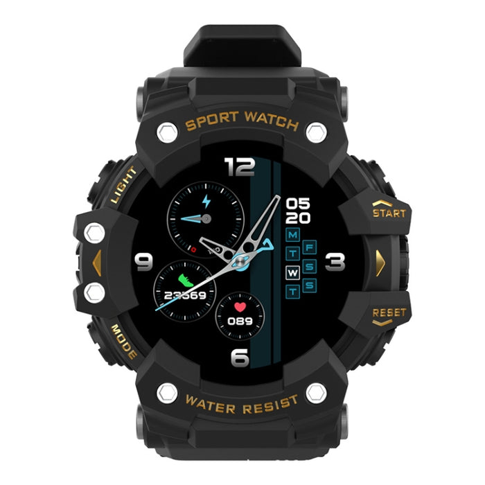 LC11 1.28 inch TFT Screen Outdoor Sports Smart Watch, IP68 Waterproof Support Heart Rate & Blood Pressure Monitoring