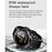 MX12 1.3 inch IPS Color Screen IP68 Waterproof Smart Watch, Support Bluetooth Call / Sleep Monitoring / Heart Rate Monitoring, Steel Strap