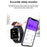 E86 1.7 inch TFT Color Screen IP68 Waterproof Smart Watch, Support Blood Oxygen Monitoring / Body Temperature Monitoring / AI Medical Diagnosis, Style: TPU Strap, TPU Strap(Blue), TPU Strap(Black), TPU Strap(Red)