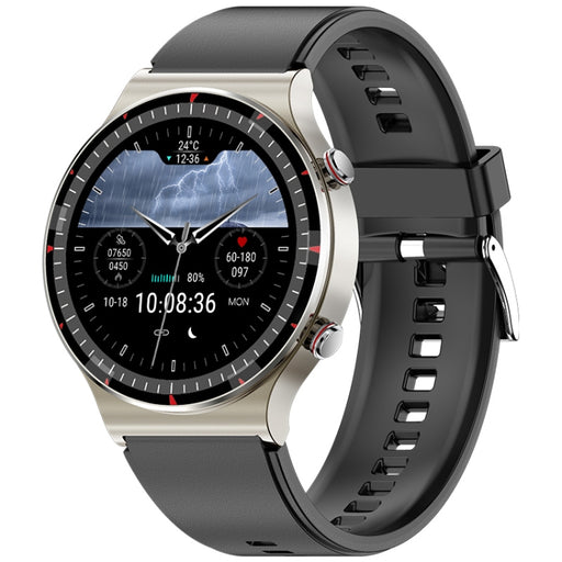 G08 1.3 inch TFT Screen Smart Watch, Support Medical-grade ECG Measurement/Women Menstrual Reminder, TPU Strap