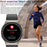 G08 1.3 inch TFT Screen Smart Watch, Support Medical-grade ECG Measurement/Women Menstrual Reminder, TPU Strap