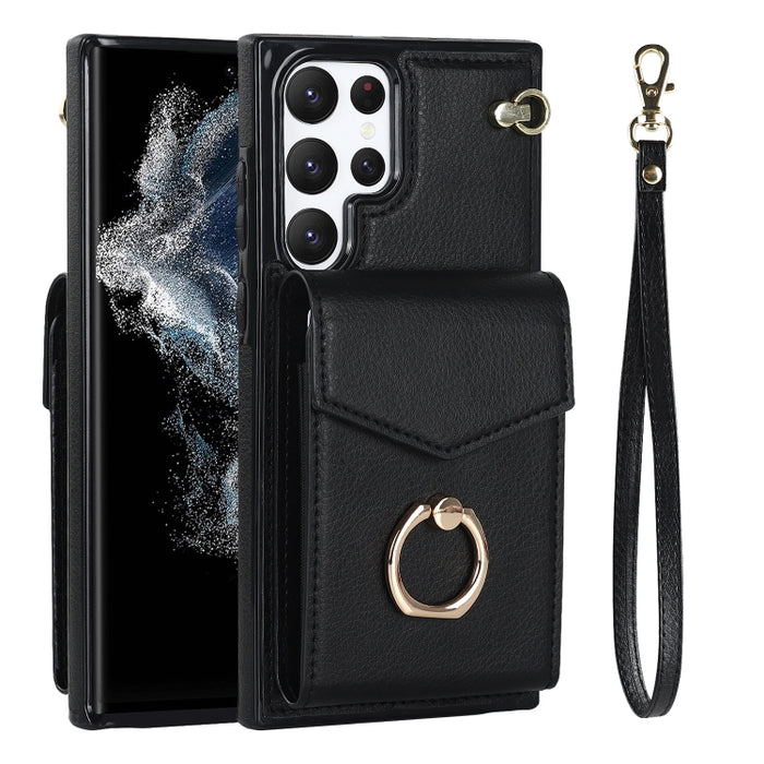 Ring Holder RFID Card Slot Phone Case