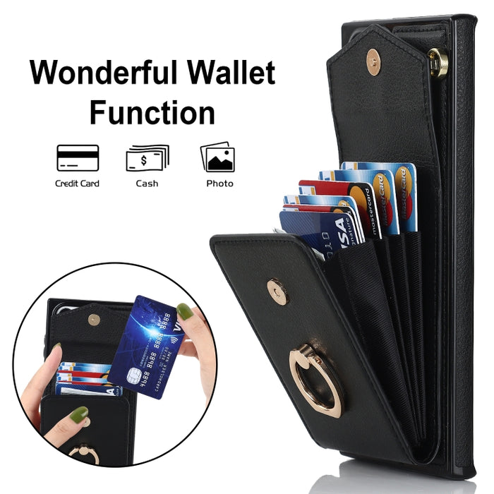 Ring Holder RFID Card Slot Phone Case