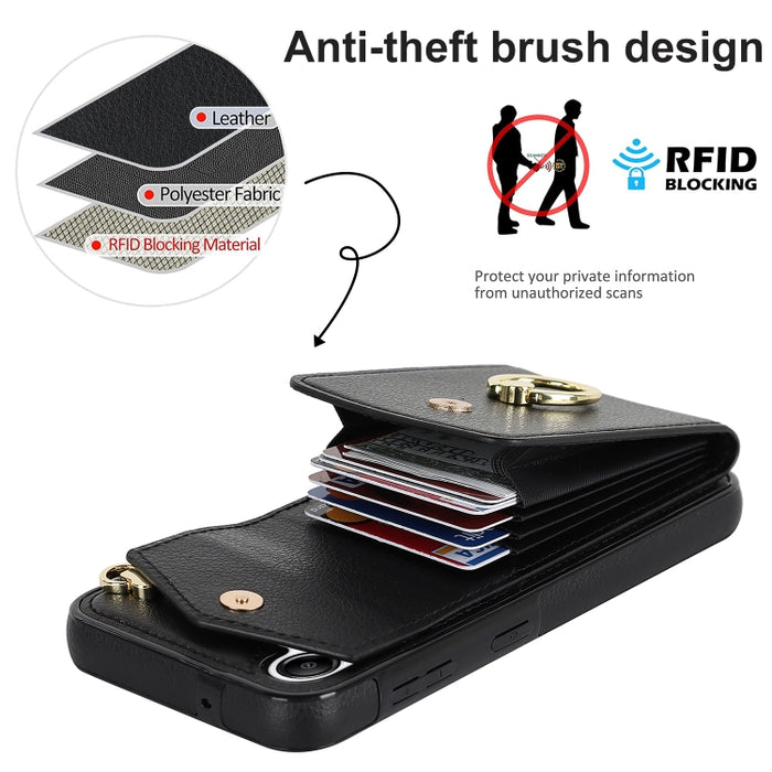 Ring Holder RFID Card Slot Phone Case, For Samsung Galaxy A54 5G, For Samsung Galaxy S23 5G, For Samsung Galaxy S24 Ultra 5G, For Samsung Galaxy S23+ 5G, For Samsung Galaxy S24+ 5G, For Samsung Galaxy A12, For Samsung Galaxy S24 5G                     ...