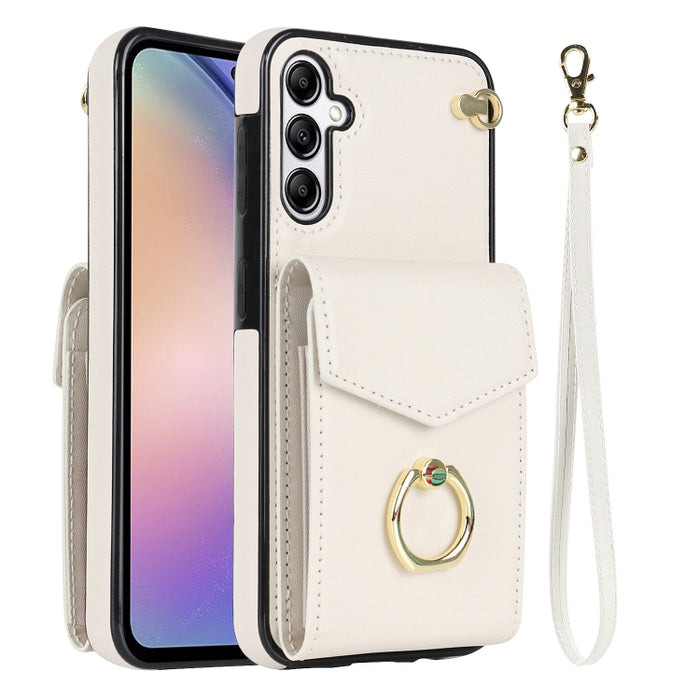 Ring Holder RFID Card Slot Phone Case, For Samsung Galaxy S23 5G, For Samsung Galaxy S24 Ultra 5G, For Samsung Galaxy A54 5G, For Samsung Galaxy S23+ 5G, For Samsung Galaxy S24+ 5G, For Samsung Galaxy S24 5G, For Samsung Galaxy A12                     ...