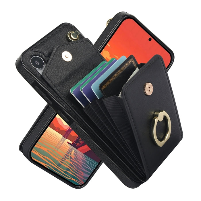 Ring Holder RFID Card Slot Phone Case, For Samsung Galaxy S23 5G, For Samsung Galaxy S24 Ultra 5G, For Samsung Galaxy A54 5G, For Samsung Galaxy S24+ 5G, For Samsung Galaxy S23+ 5G, For Samsung Galaxy S24 5G, For Samsung Galaxy A12                     ...