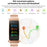 K50+ 0.96 inch Leather Band Earphone Detachable Life Waterproof Smart Watch Support Bluetooth Call, Leather Band (Black)