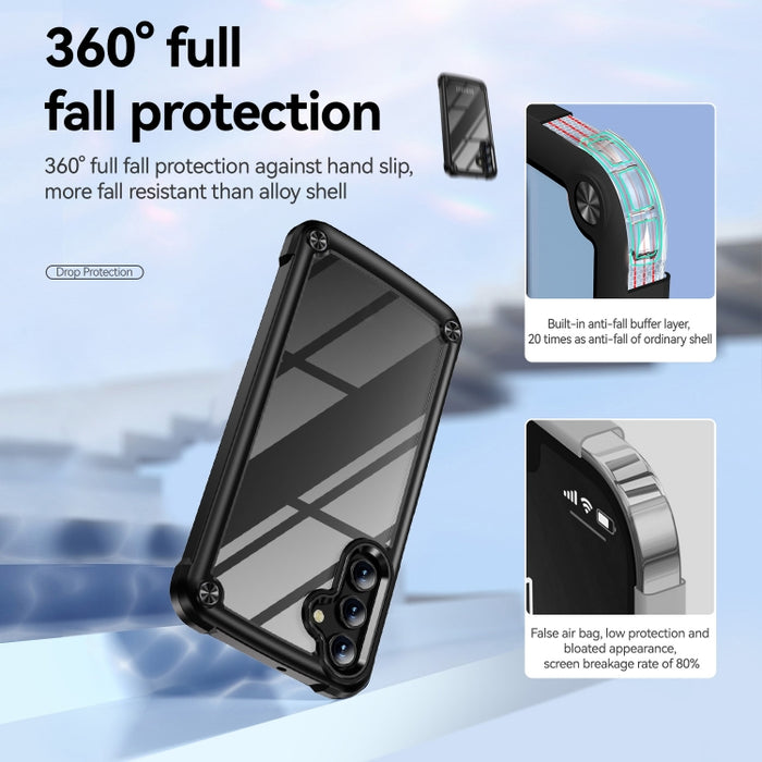 TPU + PC Lens Protection Phone Case, For Samsung Galaxy A15, For Samsung Galaxy A55 5G, For Samsung Galaxy A35 5G, For Samsung Galaxy S24 Ultra 5G, For Samsung Galaxy S24+ 5G, For Samsung Galaxy S24 5G, For Samsung Galaxy A24 4G / A25 5G���������������...