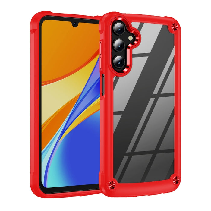 TPU + PC Lens Protection Phone Case, For Samsung Galaxy A15, For Samsung Galaxy A55 5G, For Samsung Galaxy A35 5G, For Samsung Galaxy S24 Ultra 5G, For Samsung Galaxy S24+ 5G, For Samsung Galaxy S24 5G, For Samsung Galaxy A24 4G / A25 5G���������������...