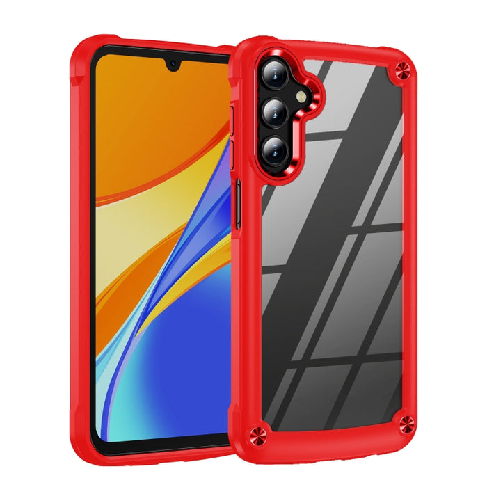 TPU + PC Lens Protection Phone Case, For Samsung Galaxy A15, For Samsung Galaxy A55 5G, For Samsung Galaxy A35 5G, For Samsung Galaxy S24 Ultra 5G, For Samsung Galaxy S24+ 5G, For Samsung Galaxy S24 5G, For Samsung Galaxy A24 4G / A25 5G���������������...