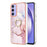 Electroplating Marble IMD TPU Phone Case with Ring Holder