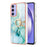 Electroplating Marble IMD TPU Phone Case with Ring Holder