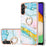 Electroplating Marble IMD TPU Phone Case with Ring Holder