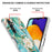 Splicing Marble Flower IMD TPU Phone Case