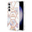 Splicing Marble Flower IMD TPU Phone Case, For Samsung Galaxy A34 5G, For Samsung Galaxy S24 Ultra 5G, For Samsung Galaxy S23 FE 5G, For Samsung Galaxy S24+ 5G, For Samsung Galaxy A54 5G, For Samsung Galaxy S24 5G