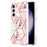 Splicing Marble Flower IMD TPU Phone Case, For Samsung Galaxy A34 5G, For Samsung Galaxy S24 Ultra 5G, For Samsung Galaxy S23 FE 5G, For Samsung Galaxy S24+ 5G, For Samsung Galaxy A54 5G, For Samsung Galaxy S24 5G