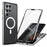 HD Full Cover Magsafe Magnetic Metal Tempered Glass Phone Case, For Samsung Galaxy S25 Ultra 5G, For Samsung Galaxy S24 Ultra 5G, For Samsung Galaxy S24+ 5G, For Samsung Galaxy S23 Ultra 5G, For Samsung Galaxy S23+ 5G, For Samsung Galaxy S23 5G��������...