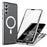HD Full Cover Magsafe Magnetic Metal Tempered Glass Phone Case, For Samsung Galaxy S25 Ultra 5G, For Samsung Galaxy S24 Ultra 5G, For Samsung Galaxy S24+ 5G, For Samsung Galaxy S23 Ultra 5G, For Samsung Galaxy S23+ 5G, For Samsung Galaxy S23 5G��������...